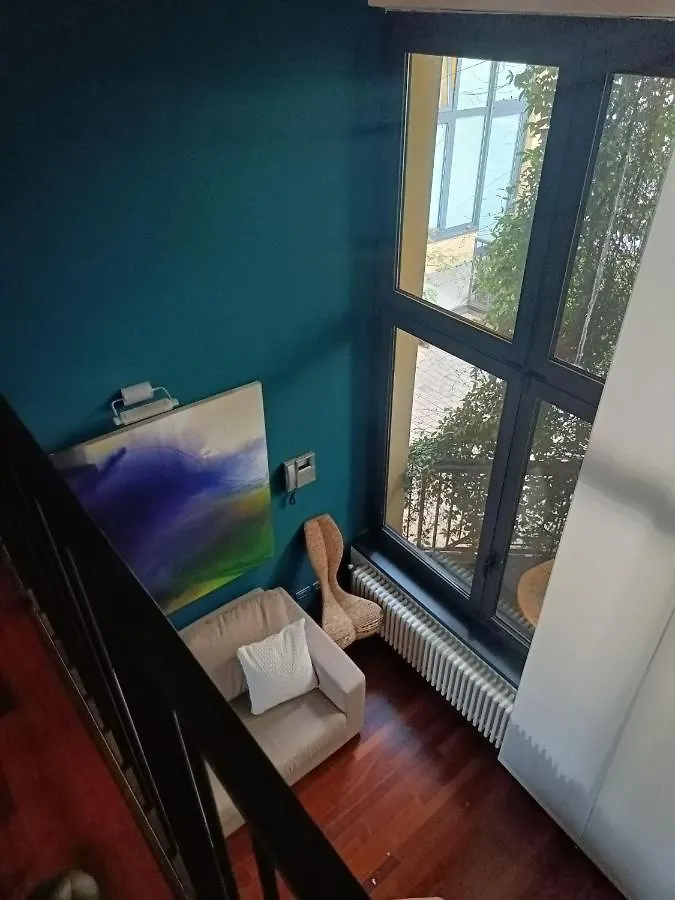 Ferienwohnung Loft Certosa District Con Parcheggio Privato Mailand Apartment
